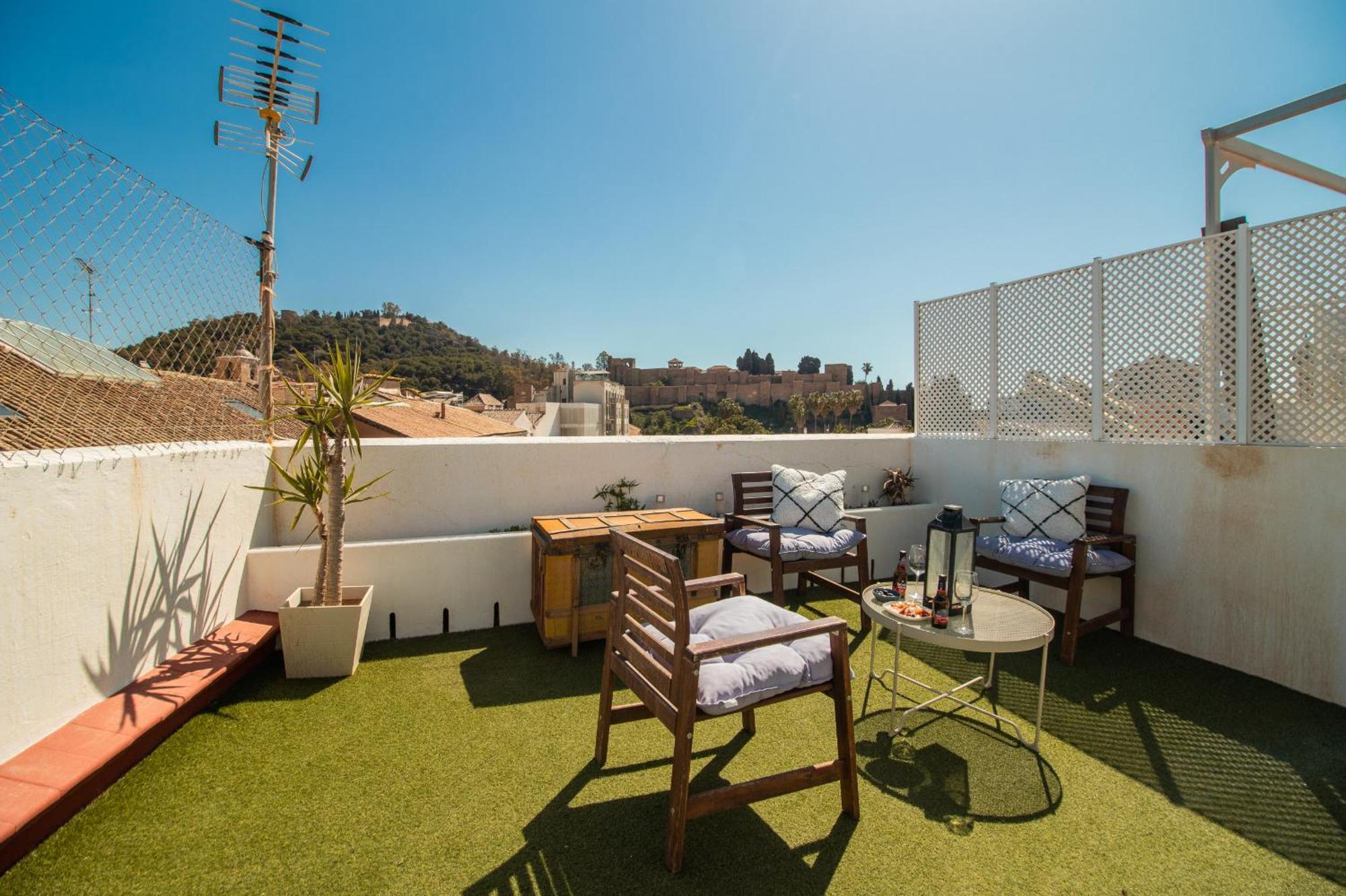 C89 - Luxurious Penthouse With Private Terrace Daire Málaga Dış mekan fotoğraf