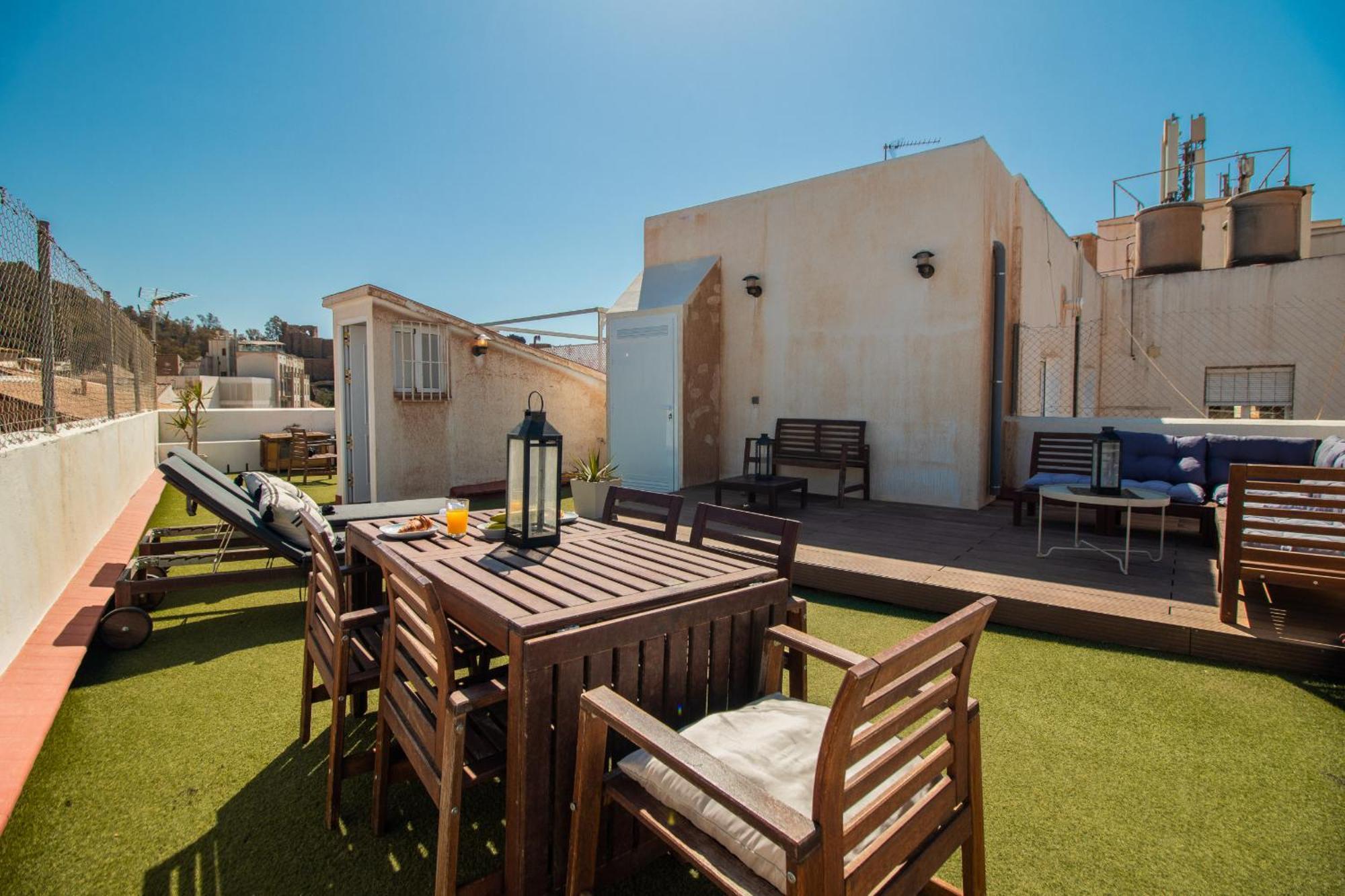 C89 - Luxurious Penthouse With Private Terrace Daire Málaga Dış mekan fotoğraf