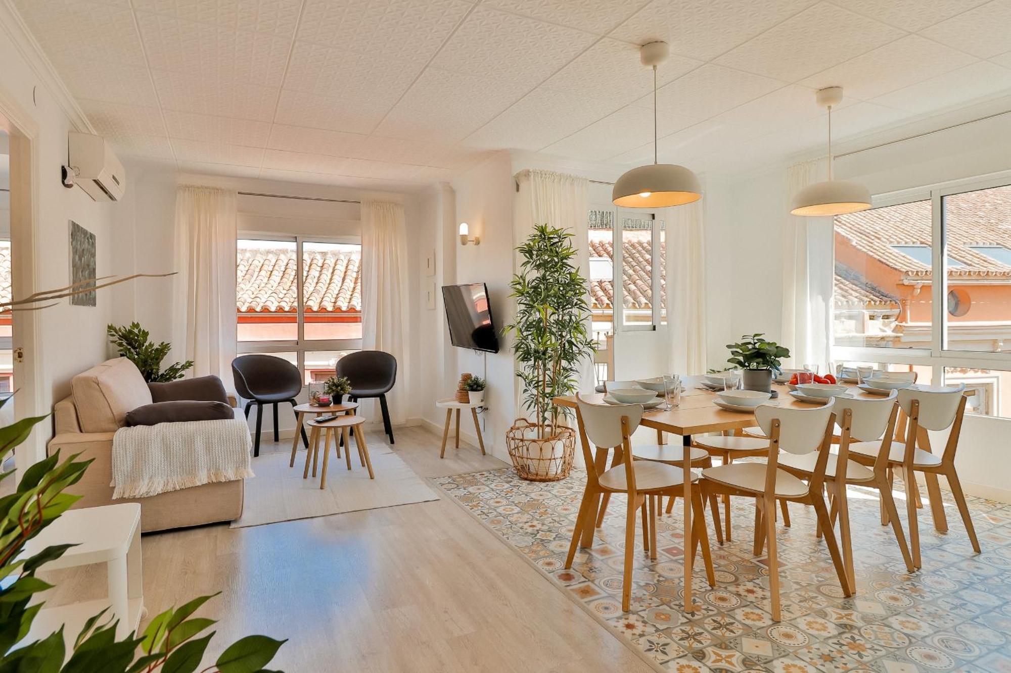 C89 - Luxurious Penthouse With Private Terrace Daire Málaga Dış mekan fotoğraf